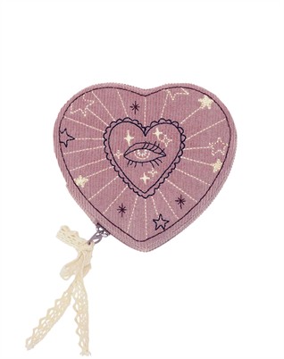 Heart Schmuckbox - Purple Theatre Magic
